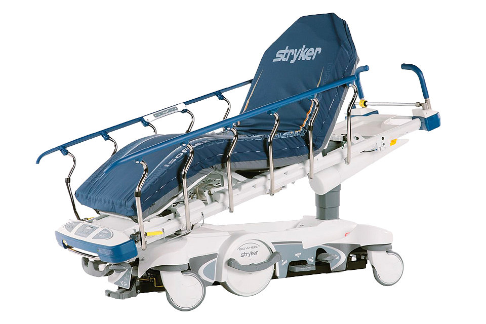 Electric hospital stretchers include a recovery chair position 