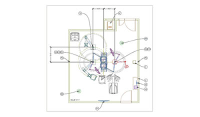 Diagrams for an ambulatory surgery center