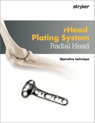 rHead Plating System Radial Head operative technique