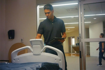 Streamline smart hospital bed and stretcher repair workflows 