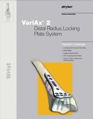 VariAx 2 Distal Radius operative technique