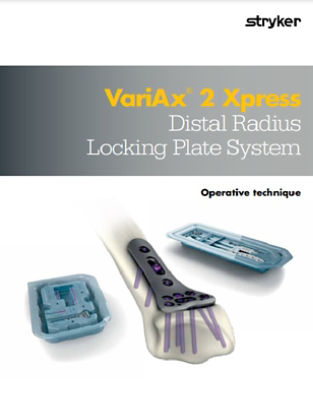 VariAx 2 Distal Radius Xpress operative technique