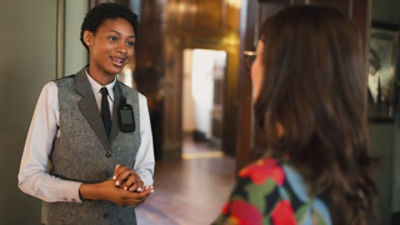 Hotel staff can stay connected to each other through Stryker's Vocera communication technology
