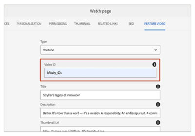 Youtube video type